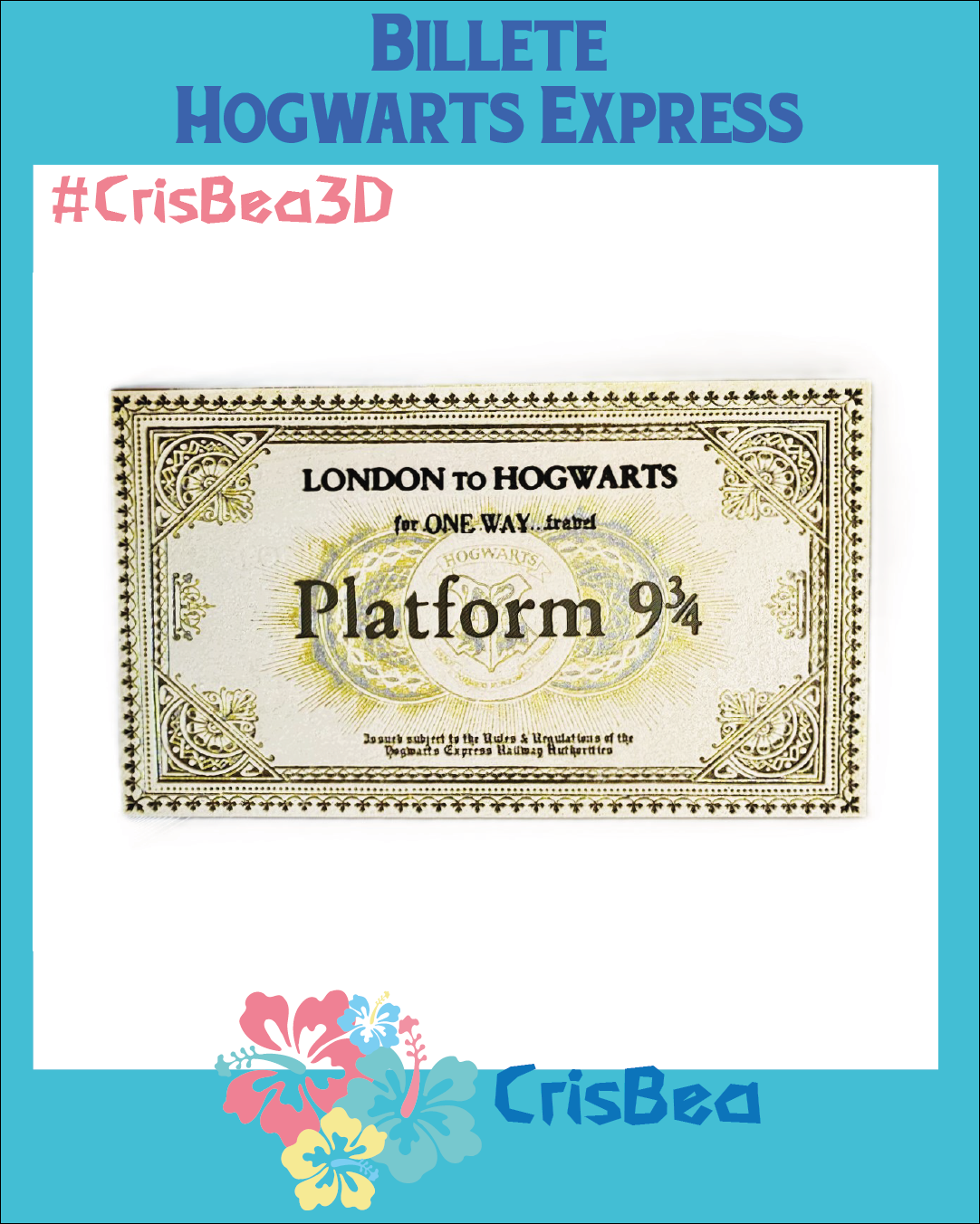 Billete Hogwarts Express