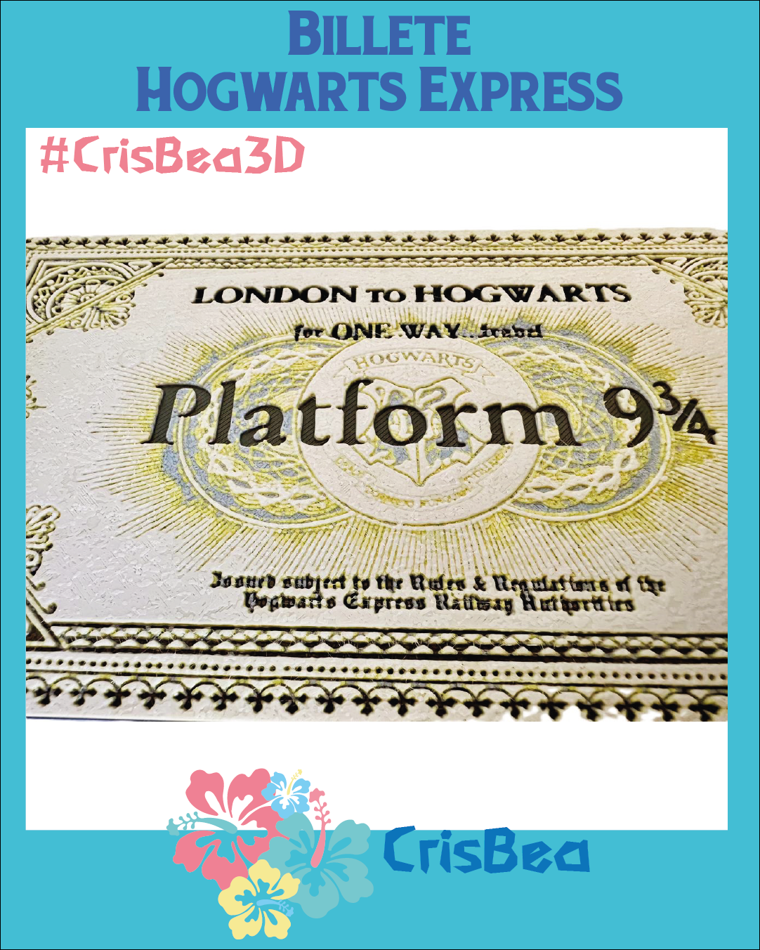 Billete Hogwarts Express - Imagen 3